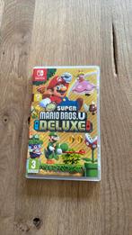 New Super Mario Bros. U Deluxe, Ophalen of Verzenden, Zo goed als nieuw, Platform, 3 spelers of meer