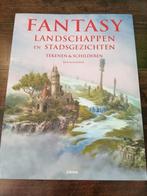 Fantasy landschappen en stadsgezichten tekenen - Libero, Hobby en Vrije tijd, Tekenen, Ophalen of Verzenden, Zo goed als nieuw