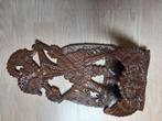 prachtig stuk houtsnijwerk uit Borneo., Ophalen of Verzenden