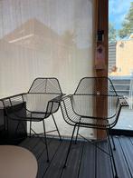 Mowkan Draadstoelen zwart, Huis en Inrichting, Stoelen, Ophalen, Zwart, Eén