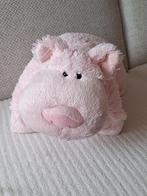 Pillow Pets kussen en knuffel in 1 - roze Varkentje, Ophalen of Verzenden, Gebruikt, Overige typen
