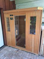 4-persoons sauna infra-rood, Ophalen, Gebruikt, Infrarood, Complete sauna