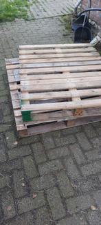 Houten Pallets - Gebruikt, Doe-het-zelf en Verbouw, Hout en Planken, Ophalen, Gebruikt, 50 mm of meer, Minder dan 200 cm