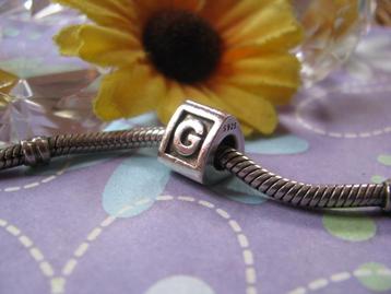 Pandora bedel = de LETTER G van JOUW NAAM ?  beschikbaar voor biedingen