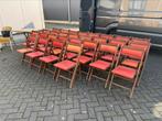 Antieke opklapbare café bistro vintage retro stoelen, Ophalen of Verzenden