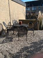 Royal Garden Tuinset - 4 stoelen + tafel, Ophalen, 4 zitplaatsen, Gebruikt, Stoel