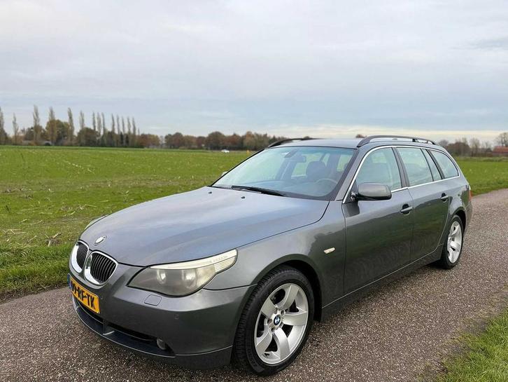 BMW - 2005 - 5-serie Touring - 525i - 09-RF-TK, Auto's, BMW, Bedrijf, 5-Serie, Overige brandstoffen, Euro 4, D, Stationwagon, Gebruikt