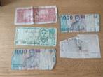 5 biljetten divers, Ophalen of Verzenden