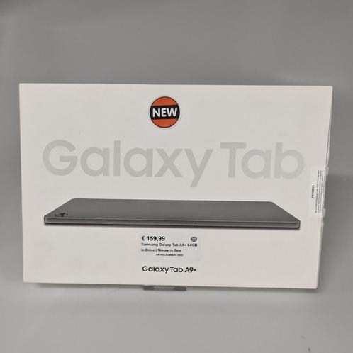 Samsung Galaxy Tab A9+ 64GB in Doos | Nieuw in Seal, Computers en Software, Android Tablets, Zo goed als nieuw