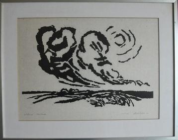 Elske Fonteijn     "Houtsnede '' beschikbaar voor biedingen