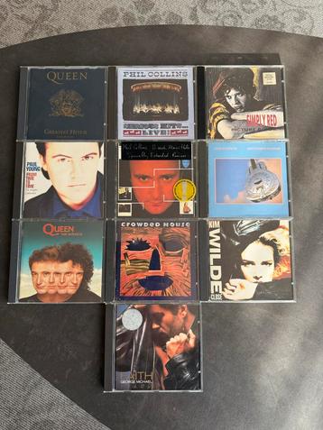 CD Collectie: Queen, Phil Collins, Simply Red... beschikbaar voor biedingen