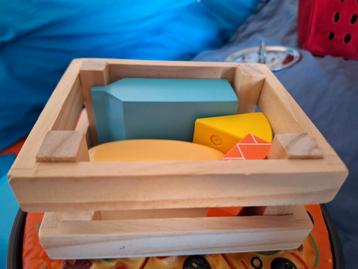 Houten & Stoffen Speelgoed Eten beschikbaar voor biedingen