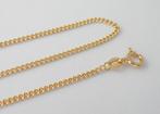 Stevige 14 karaat Gouden Ketting Cuban Gourmetschakel 46 cm, Jw, Nieuw, Ophalen of Verzenden, Info@juwelenwereld.nl