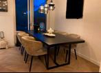 PTMD rechthoek tafel (Black Acacia wood), Huis en Inrichting, Tafels | Eettafels, 200 cm of meer, 50 tot 100 cm, Gebruikt, Rechthoekig