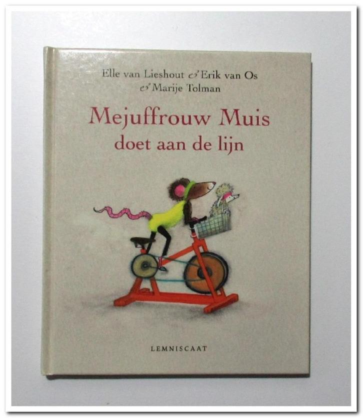 Prent Lemniscaat 1342: Mejuffrouw Muis doet aan de lijn 4+, Boeken, Kinderboeken | Kleuters, Gelezen, Fictie algemeen, 4 jaar