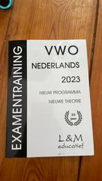 Nederlands VWO examentraining, Boeken, Ophalen of Verzenden, Zo goed als nieuw, VWO, Nederlands