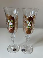Bohemia kristallen glazen., Verzamelen, Glas en Borrelglaasjes, Ophalen of Verzenden, Zo goed als nieuw, Overige typen