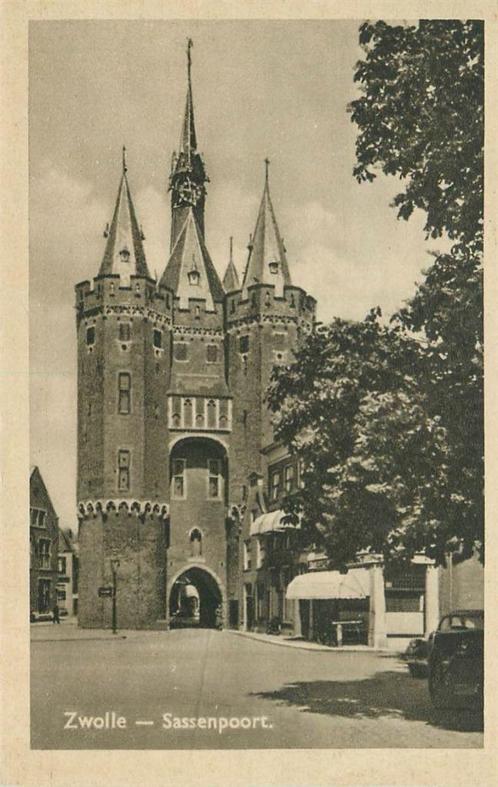 (379-195-029) Zwolle Sassenpoort, Verzamelen, Ansichtkaarten | Nederland, Overijssel, Verzenden