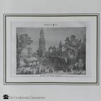 Gravure Utrecht Oude Gracht met Dom, Antiek en Kunst, Ophalen of Verzenden