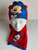 Mickey Mouse muts & sjaal, Ophalen of Verzenden, Zo goed als nieuw, 110 t/m 116, Jongen of Meisje