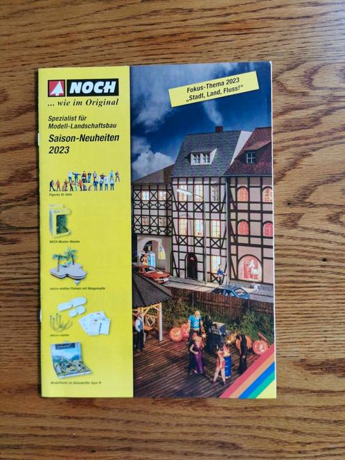 Noch neuheiten catalogus 2023, Hobby en Vrije tijd, Modeltreinen | N-Spoor, Nieuw, Boek, Tijdschrift of Catalogus, Gelijkstroom of Wisselstroom