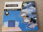 Fiskars Shapeboss, startset embossing ,, Hobby en Vrije tijd, Kaarten | Zelf maken, Ophalen of Verzenden, Zo goed als nieuw, Overige thema's