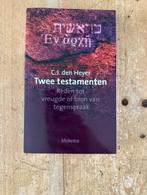 C.J. den Heyer, Twee testamenten, Boeken, C.J. den Heyer, Ophalen of Verzenden, Christendom | Protestants, Zo goed als nieuw