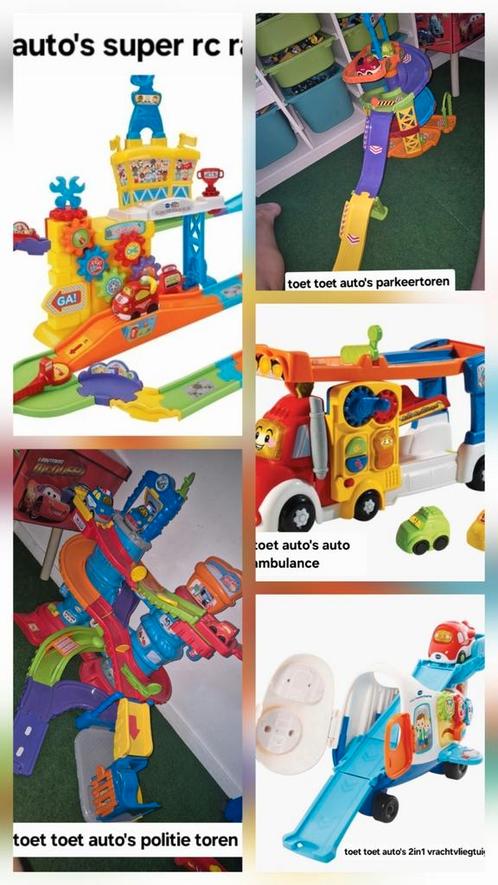Veel verschillende sets van toet toet auto's., Kinderen en Baby's, Speelgoed | Vtech, Gebruikt, Ophalen