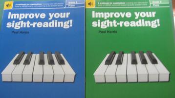 2 pianoboeken Paul Harris beschikbaar voor biedingen