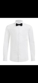 WE Fashion Jongens overhemd met afneembare vlinderdas, Ophalen of Verzenden, Zo goed als nieuw, Jongen, Overhemd of Blouse