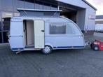 Kip Kompakt 37 EKV Langslaper + WC 680KG, Caravans en Kamperen, Caravans, Standaardzit, Kip, Tot en met 2, Bedrijf