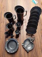 Collectie tinnen sierobjecten, Antiek en Kunst, Antiek | Tin, Ophalen of Verzenden