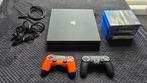 PS4 Pro, 2 controllers, 8 games, Spelcomputers en Games, Games | Sony PlayStation 4, Overige genres, 2 spelers, Ophalen of Verzenden