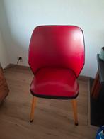 Leuke Rode Stoel, Huis en Inrichting, Stoelen, Ophalen, Gebruikt, Vintage, Hout