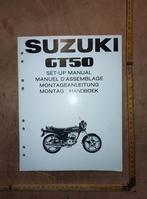 Suzuki Gt50 Setup Handleiding, Fietsen en Brommers, Handleidingen en Instructieboekjes, Ophalen of Verzenden
