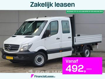 Mercedes Sprinter 311 CDI Kraanwagen Open Laadbak Dubbel Cab beschikbaar voor biedingen