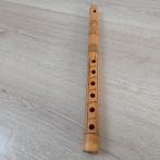 Vintage bamboe fluit 40 cm, Muziek en Instrumenten, Blaasinstrumenten | Dwarsfluiten en Piccolo's, Ophalen of Verzenden, Gebruikt