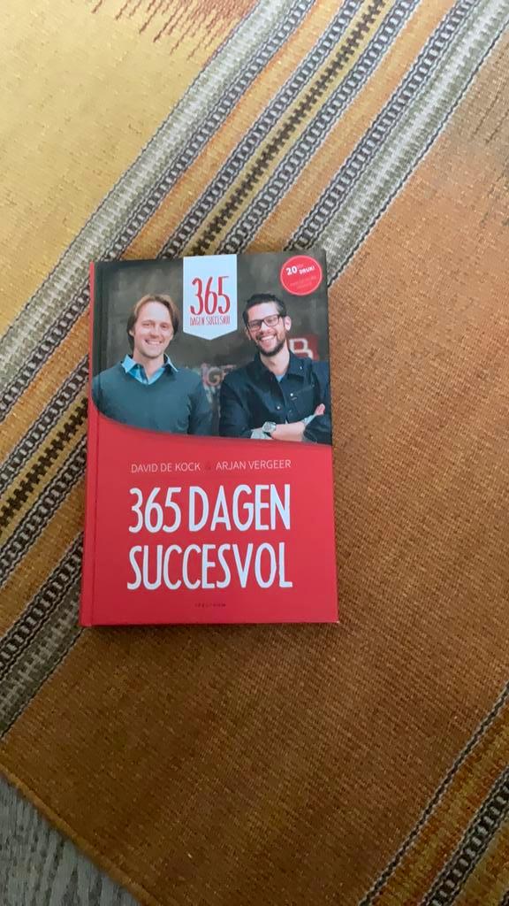 David de Kock en Arjan Vergeer - 365 dagen succesvol, Boeken, Psychologie, Nieuw, Ophalen of Verzenden