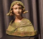 Mooi lief beeld van gips, Antiek en Kunst, Ophalen of Verzenden