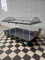 Mooie Ferplast Rodens knaagdieren kooi / caviakooi 95 x 55cm, Kooi, Hamster, Zo goed als nieuw, 75 tot 110 cm
