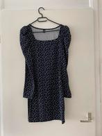 Nieuw blauwe jurk met witte hartjes maat m, Shein, Knielengte, Maat 38/40 (M), Ophalen of Verzenden