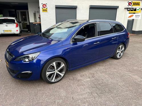 Peugeot 308 SW 1.6 e-THP GT-Line NAVI/PANO/HALF LEER BJ 2015, Auto's, Peugeot, Bedrijf, Te koop, ABS, Airbags, Airconditioning