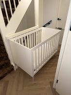 BABY BED - LEDIKANT - WIT - ZGAN - 60x120 cm - BABY, Ophalen of Verzenden, Zo goed als nieuw, Ledikant
