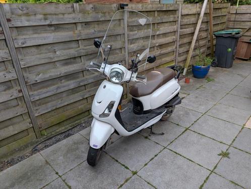 Sym Fiddle 2 scooter te koop incl. Accessoires, Fietsen en Brommers, Snorfietsen en Snorscooters, Gebruikt, Ophalen