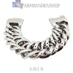 Div. stoere rvs heren of dames armbanden RVS staal zilver, Verzenden, Nieuw, Zilver, Staal