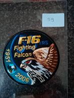 Patch 55 Jaar F-16 Fighting Falcon 1951-2006, Ophalen of Verzenden, Nieuw, Patch, Badge of Embleem