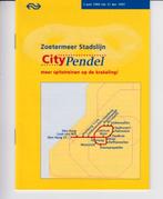 Info Zoetermeer stadslijn - Citypendel 1997, Verzamelen, Ophalen of Verzenden, Zo goed als nieuw, Trein, Overige typen