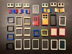 Lot LEGO 35 basic ramen en deuren diverse maten, Ophalen of Verzenden, Gebruikt, Losse stenen, Lego