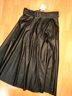 Leren(vega) lange rok ., Kleding | Dames, Rokken, Zwart, Maat 42/44 (L), Nieuw, Ophalen of Verzenden