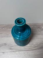 Vaas, Blauw, Ophalen of Verzenden, Minder dan 50 cm, Glas